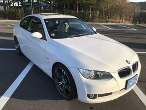 宮城県仙台市より　BMW クーペサンルーフ付き320i e92 売り切り　外車入門用などに　