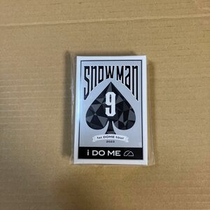 Snow Man 1st DOME tour 2023 i DO ME トランプ◆Ss