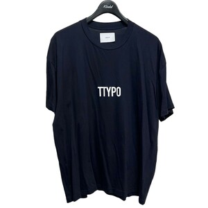シュタイン stein　 PRINT TEE TYPOGRAPHY オーバーサイズプリントTシャツ 商品番号：8071000125828-071S-TM