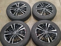 美品 バリ山 スマック 175/65R15 ヨコハマ アイスガードiG60 PCD100 4穴 5.5J オフセット+43 スタッドレスタイヤ＆アルミホイール4本セット_画像1