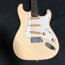 370 Fender Japan STRATOCASTER STM 60/Eシリアル　80年代　希少 ミディアムスケール ストラトキャスター フジゲン製 富士弦_画像2