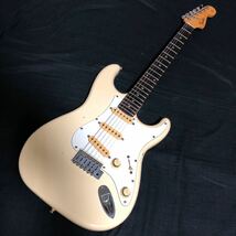 370 Fender Japan STRATOCASTER STM 60/Eシリアル　80年代　希少 ミディアムスケール ストラトキャスター フジゲン製 富士弦_画像1