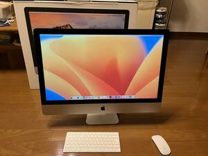 【中古美品】iMac 27インチ 2017 Core i5 3.8GHz メモリ16GB FusionDrive 2TB【付属品完備】