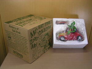 ラットフィンク RAT FINK COLLECTION Car 32 DUECE Ashtray ☆未展示品☆ Moon of Japan アメリカン 雑貨 エドロス ED ROTH ムーンアイズ