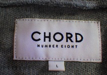 CHORD NUMBER EIGHTコードナンバーエイトヒョウ柄カーディガングレーL★_画像5