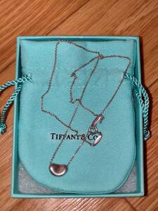 □TIFFANY/S925 ビーンネックレス【USED】