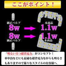 【 超省電力 】 DA17V DA64V　エヴリィバン　エヴリイバン　ハイルーフ　LEDルームランプ　車中泊　室内灯　エヴリイ ホワイト_画像2