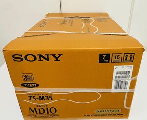 ★希少　未使用★SONY　ZS-M35 イエロー　エムディオ