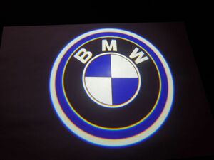 【クッキリ綺麗】BMW LED New 3D ロゴ プロジェクター ドア カーテシランプ 3/8/Z4/X7 シリーズ G20/G21/G14/G15/G29 カーテシ