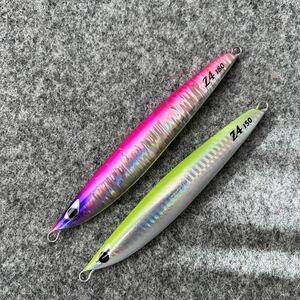 即決★２本セット★B ONE シービーワン 150ｇ 180ｇ★Z4 ジギング ライト 青物 根魚 伊勢湾 