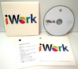 【同梱OK】 iWork '09 / Microsft Office 互換 / ページレイアウト『Pages』 / プレゼン『Keynote』 / 表計算『Nimbers』