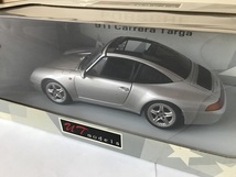 1/18　ＵＴモデル　ポルシェ911（993）タルガ　シルバー　長期保管品　_画像5