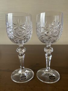 ワイングラス ボヘミア ボヘミアクリスタル ペア グラス ガラス