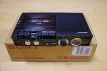 SONY　デンスケ　TCM-5000EV　美品　おまけECM-R100_画像1