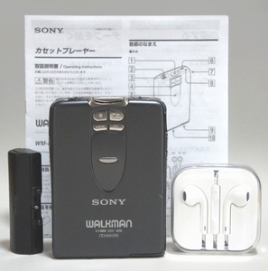 整備済み/完全動作◆SONY WM-EX2「ウォークマン誕生16周年記念モデル」＋アップル「EarPods」イヤホン 