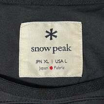 TC138さ@ snow peak Aランク 美品 Flexible Insulated Pullover Black メンズXL フレキシブル インシュレーティッド プルオーバー スノピ_画像9