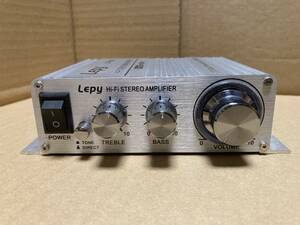 ☆ コンパクト パワーアンプ Lepy LP-V3s （25W×2）　AC電源アダプター付き ☆