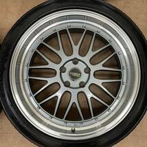 送料無料！美品！BBS LMタイプ コブラ 20インチ 8.5J +35 9.5J +38 PCD114.3 5H 245/40R20 アルファード ヴェルファイア クラウン ハリアー_画像2