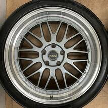 送料無料！美品！BBS LMタイプ コブラ 20インチ 8.5J +35 9.5J +38 PCD114.3 5H 245/40R20 アルファード ヴェルファイア クラウン ハリアー_画像3