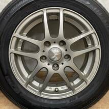 送料無料！STRANGER 15インチ 6J +53 PCD114.3 ダンロップ 195/65R15 ノア ヴォクシー シビラ ルミオン セレナ プレマシー アクセラ 4本_画像5