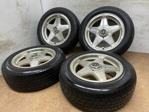 送料無料！希少品！OZ MSW 15インチ 6.5J +37 PCD108 5H ブリヂストン レグノ 195/60R15 VOLVO ボルボ S60 S70 V70 4本セット