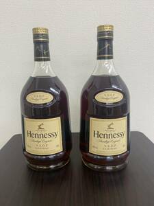 1円～ 2本セット Hennessy ヘネシー VSOP Privilege プリヴィレッジ 1000ml 40%
