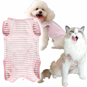 [ pink XL] cat dog . after clothes wear male female combined use Elizabeth wear lick prevention 