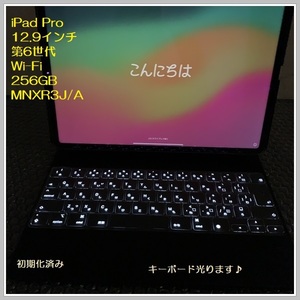 iPad Pro 12.9インチ 第6世代 Wi-Fi 256GB MNXR3J/A　Keyboardセット