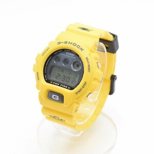 ◆493115 未使用品 G-SHOCK CASIO カシオ デジタル腕時計 THRASHER スラッシャー DW-6900 メンズ イエロー