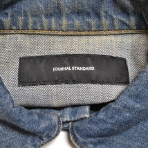 □494356 JOURNAL STANDARD ジャーナルスタンダード ◯デニムジャケット トラッカーJK サイズS レディース ブルー_画像6