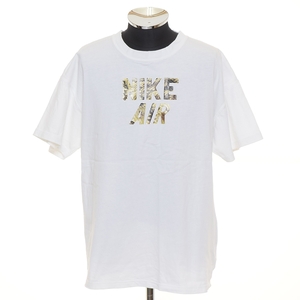 ●452373 NIKE ナイキ ●Tシャツ 半袖 AF1 SNAKE Tee CJ1782-100 サイズS パイソン メンズ ホワイト