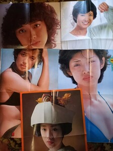 山口百恵　ポスター5枚セット