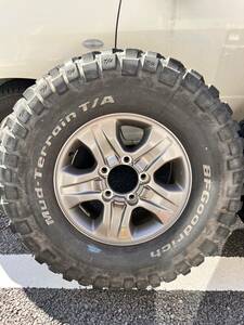 17インチ ホイール PCD150 4本セットBFグッドリッチ BFgoodrich KM2 MTタイヤ 35×12.50R17 LT 17×8J +60 ランドクルーザー100