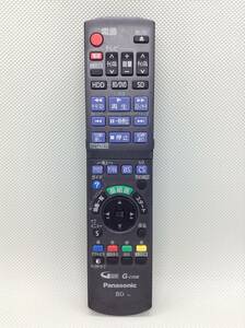 C115○Panasonic パナソニック ブルーレイディスク用 BD用 リモコン N2QAYB000472 対応 DMR-BWT1000K BWT2000K BW680 他 【保証付】