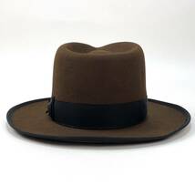 極美品 STETSON / ステットソン 21AW WHIPPET CLN / ウィペット クローン SE629 59cm SSM2854 ラビットファーフェルト ハット 帽子_画像4