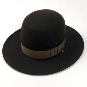 極美品 STETSON / ステットソン 22AW WIRED BEAVER / ワイヤード ビーバー ハット ST686 58cm SSM2867 ダークブラウン 帽子