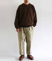 tone / トーン 19AW BASIC SWEAT SHIRT / ベーシックスウェットシャツ TO-AW19-CLS01 4 SSM2888 ブラウン クルーネック プルオーバー_画像3