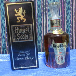 未開栓 King of Scots キングオブスコッツ RARE Extra Old Scotch Whisky スコッチウイスキー 43% 750mlの画像1