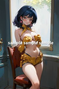 555円〜 【高画質】 ダーティペア ユリ ポスター コスプレ 美女 アート イラスト パンチラ セクシー 同人 美少女 綺麗 可愛い アニメ