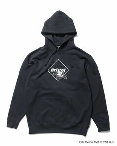 黒S FELIX THE CAT SUPPORTER SWEAT HOODIE fcrb 23aw ブリストル　フーディー　新品