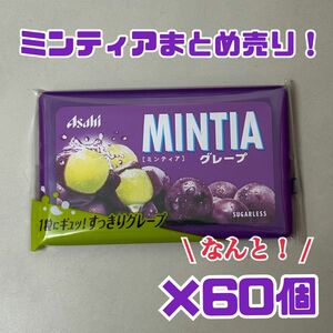 ミンティア MINTIA グレープ 驚きの60個 まとめ売り！