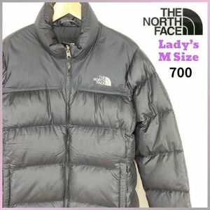 【新規出店セール】【NORTH FACE】ザ ノースフェイス ダウンジャケット ヌプシ 700 レディースジャケット 85 M ブラック