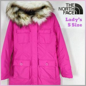 【NORTH FACE】ザ ノースフェイス ダウンジャケット レディースジャケット 85 S　ピンク系