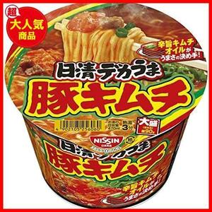 ★キムチ★ 日清食品 デカうま 豚キムチ 101g ×12個