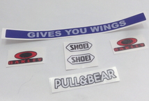 マルク マルケス GIVE YOU WINGS バイザーステッカー PULL & BEAR セット ヘルメット New デカール _画像1