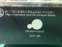 Green wood グリーンウッド　カセットガス式　ポータブルヒーター　GCP-160 屋外用　動作OK (100s)_画像9