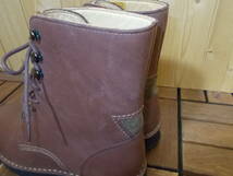 e787◆clarks ショートブーツ◆サイズ5D 500690 G6 ブラウン色 レザー 本革 クラークス ブーツ 編み上げ 使用感はそこまでありません_画像6