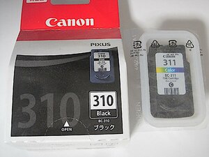 BC-310 BC-311 セット 未使用 純正インク フィルム未開封 CANON キャノン 送料220円