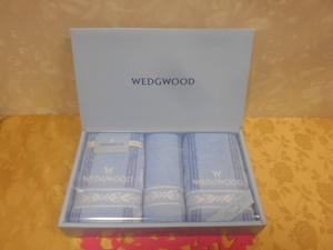 23　WEDGWOOD/ウェッジウッド☆フェイスタオル♪　未使用