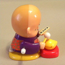 1980年代 当時物 セキグチ ゼンマイ ポクポク坊さん ( 古い 昔の ビンテージ 昭和レトロ おもちゃ ぜんまい ファンシー 人形 フィギュア_画像4
